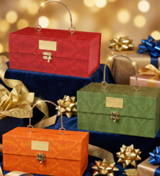 CAJA CARTERA ELEGANTE COLORES